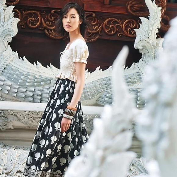 Anthropologie Wicker Bangle Bracelet - Picture 3 of 3